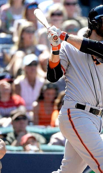 Crawford homers twice as Giants hand Braves 6th loss in row